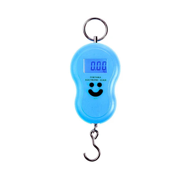 50kg/110lb Digital Luggage Scale 40Kg*10g Hanging Scale With Backlight Electronic Portable Suitcase Travel Weighs Hanging Scales