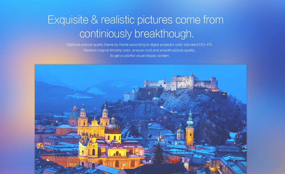 Home Theater YG300 Mini Projector Support 1080P Decoding Built-in Audio LED Projector for Smartphone Notebook 3D Glasses As Gift