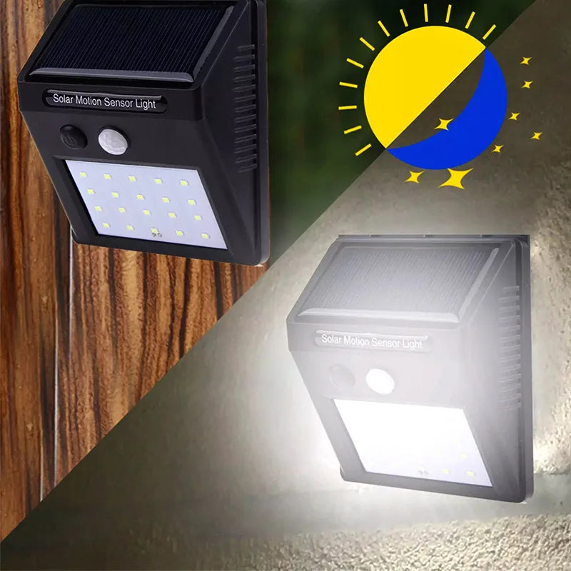 NEW Multifunctional Solar Lamp Outdoor Decoration Solar Light IP65  Waterproof Sunlight Powered Spotlight with Motion Sensor