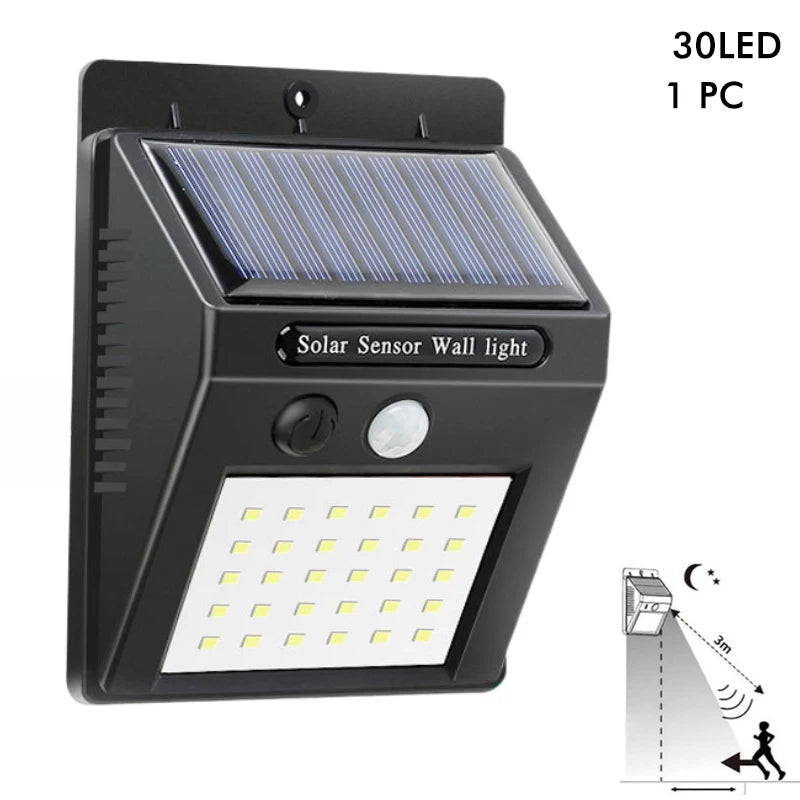 NEW Multifunctional Solar Lamp Outdoor Decoration Solar Light IP65  Waterproof Sunlight Powered Spotlight with Motion Sensor