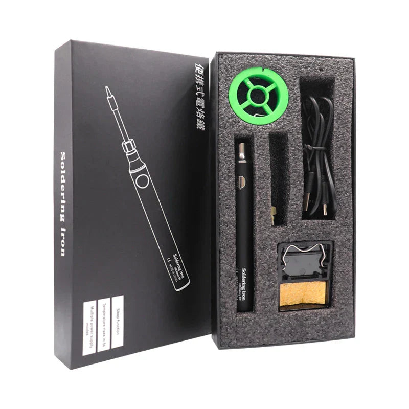 Xiaomi Wireless Charging Electric Soldering Iron Solder Iron Mini Portable Soldering Iron Tip Rework Accessories Tool Parts NEW
