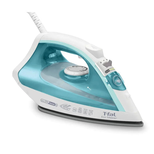 1400W Eco-Friendly Steam Iron with Ergonomic Trigger Ceramic Soleplate Anti-Drip Feature 80g Steam Boost Efficient Ironing