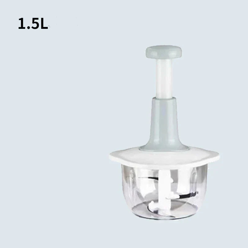 1PCS Manual Vegetable Mincers Press Type Household Garlic Meat Cutter Grinders Whisk Stirre Kitchen Food Chopper Food Processor