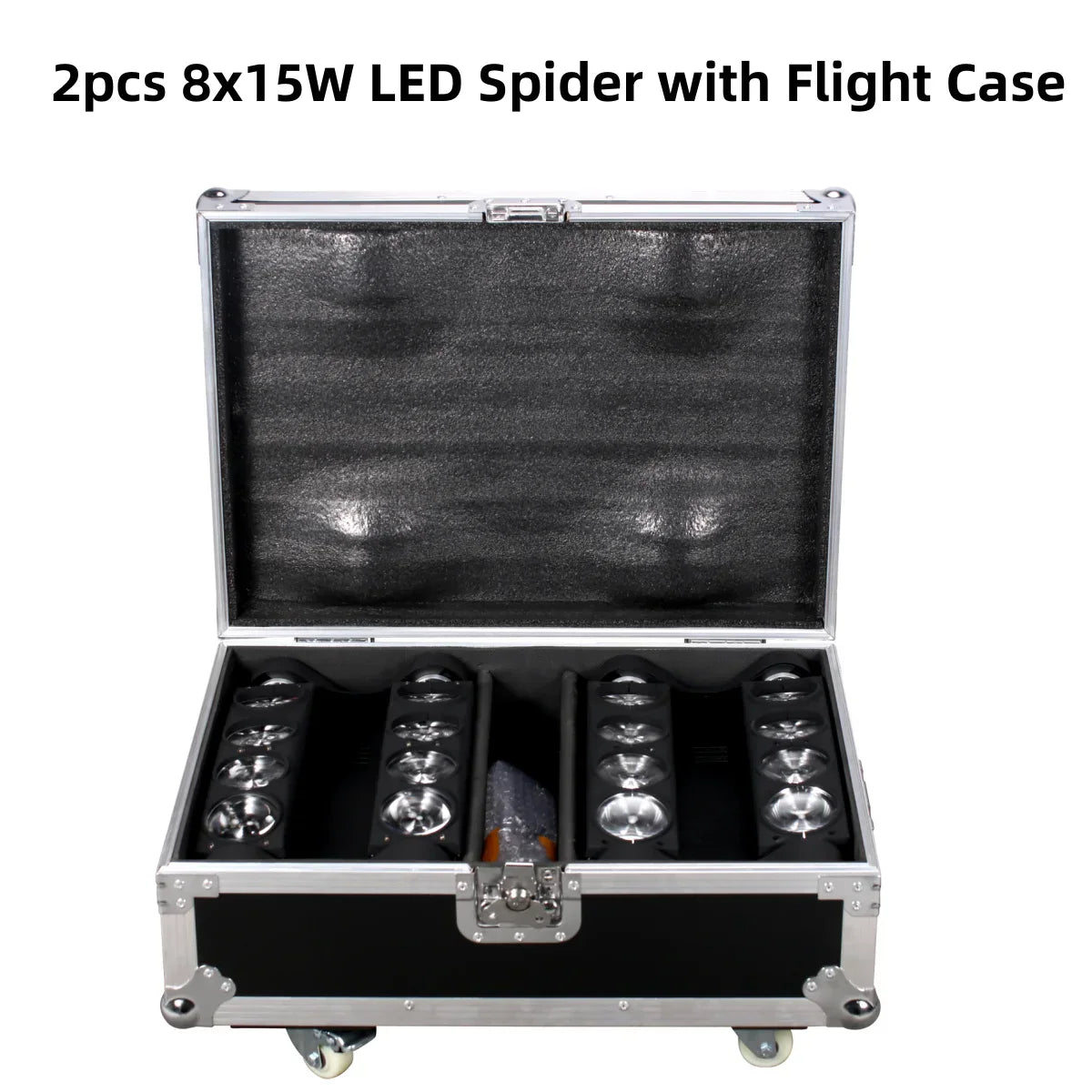 Led 8x15W 4in1 Spider Light  RGBW Party  DJ  Beam Wash Moving Head  DMX Controll Stage Effect