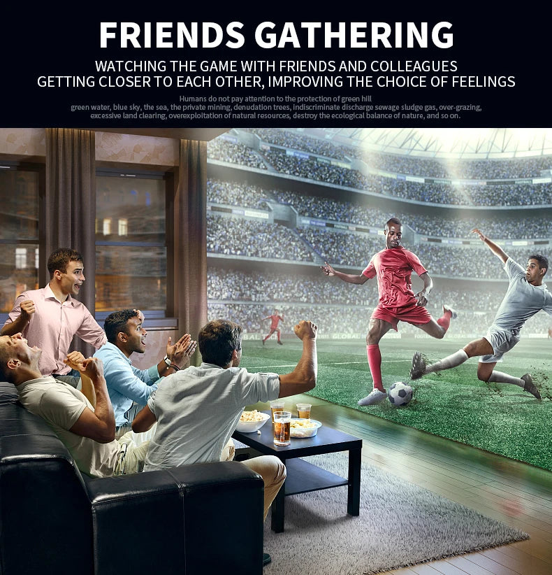 Home Theater YG300 Mini Projector Support 1080P Decoding Built-in Audio LED Projector for Smartphone Notebook 3D Glasses As Gift