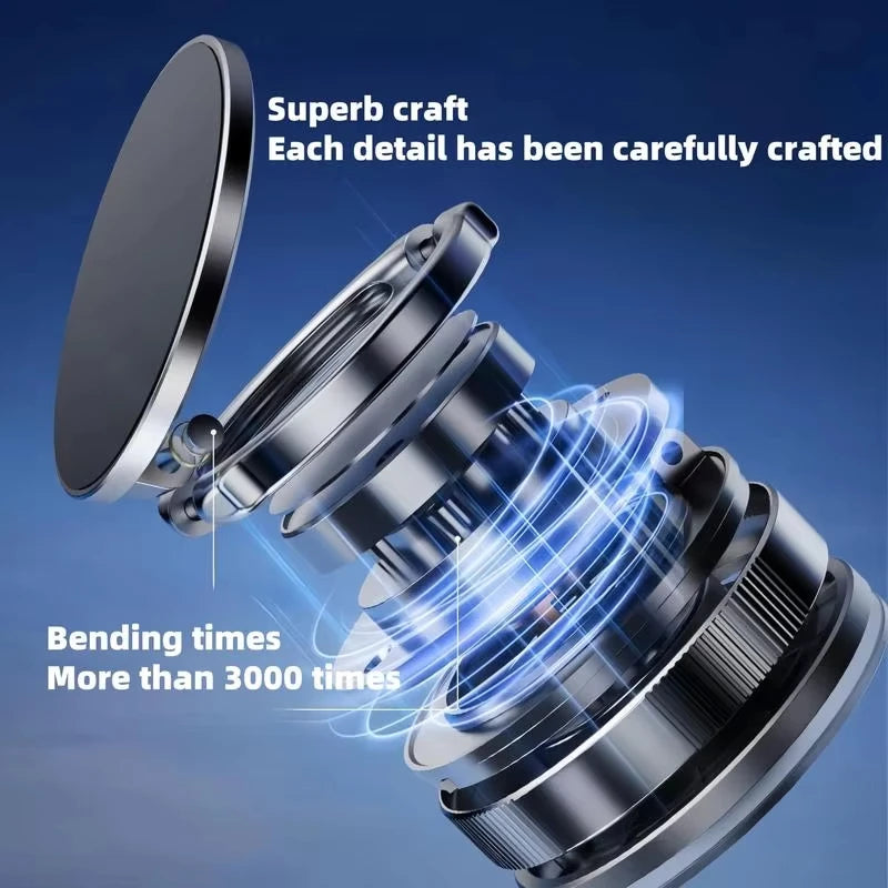 Magnetic Phone Holder for car, 360° Rotatable, Foldable & Adjustable Magnetic Car Mount, , Compatible with iPhone & Other Phones