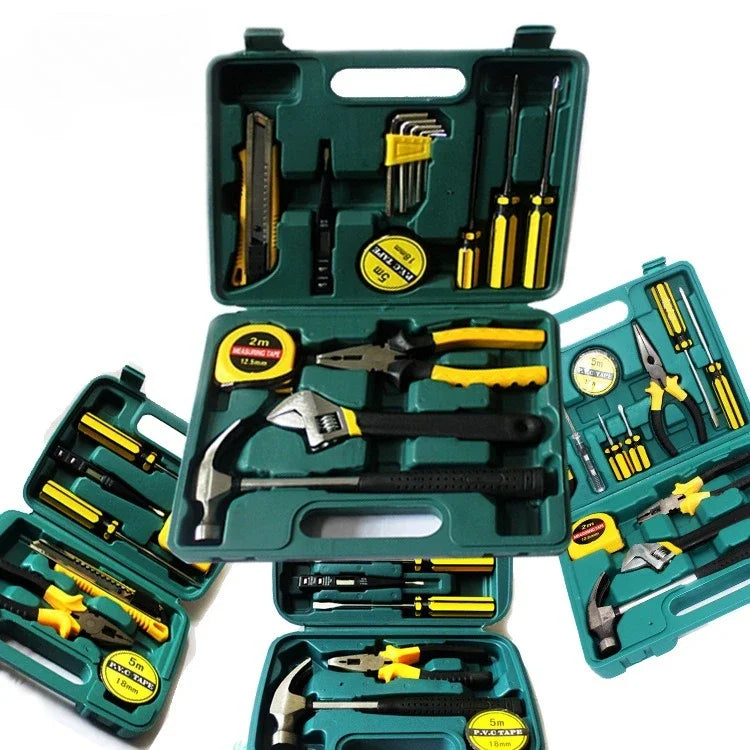Spot household toolbox set, car gift emergency combination tool set, auto repair hardware tool set