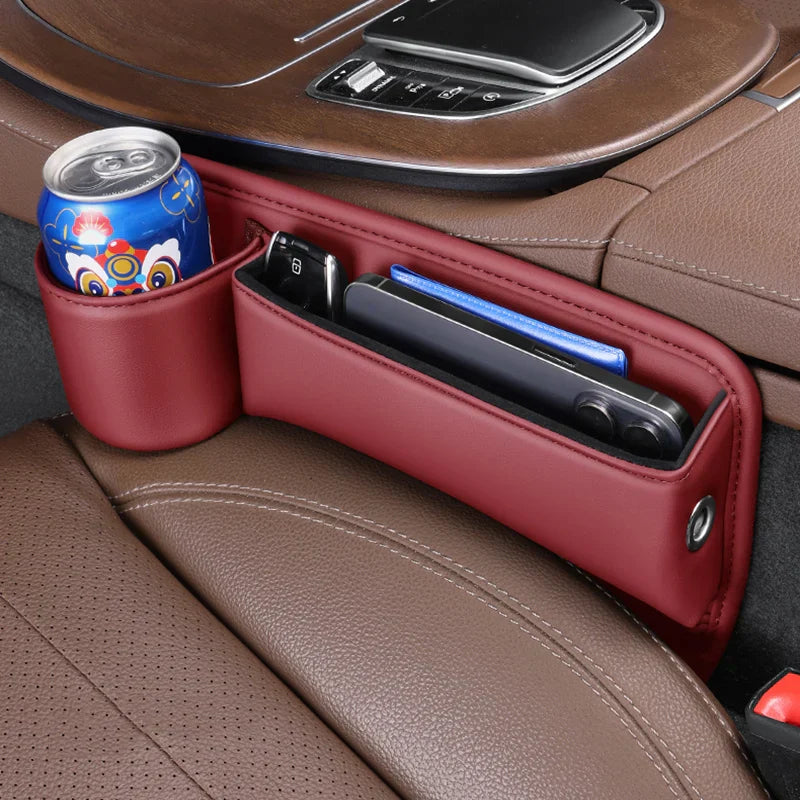 Car Seat Gap Organizer Storage Box Pocket Multifunction Universal Wallet Keys Card Cup Phone Holder Auto Interior Accessories