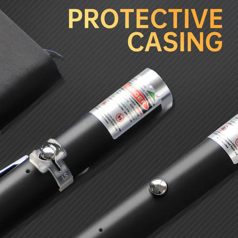 Red Laser Pointer Single Point Long Range Laser Pen Interactive Cat Pet Dog Red Dot Chase Light Toy Suitable for Hiking