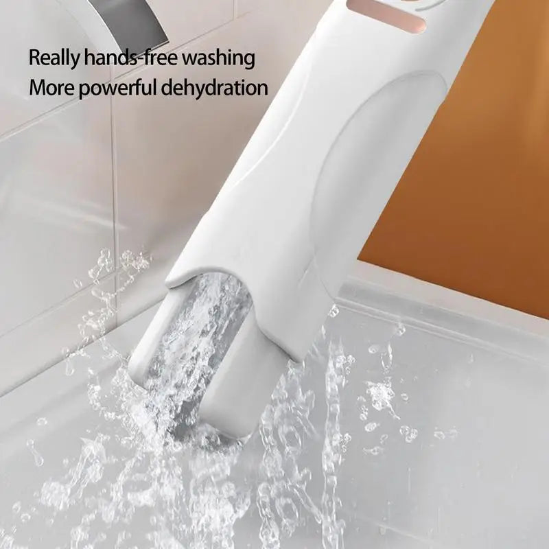 Squeeze Small Mop Telescopic Portable Small Squeeze Mop With Wet And Dry Use Household Buckets & Accessories Janitorial &