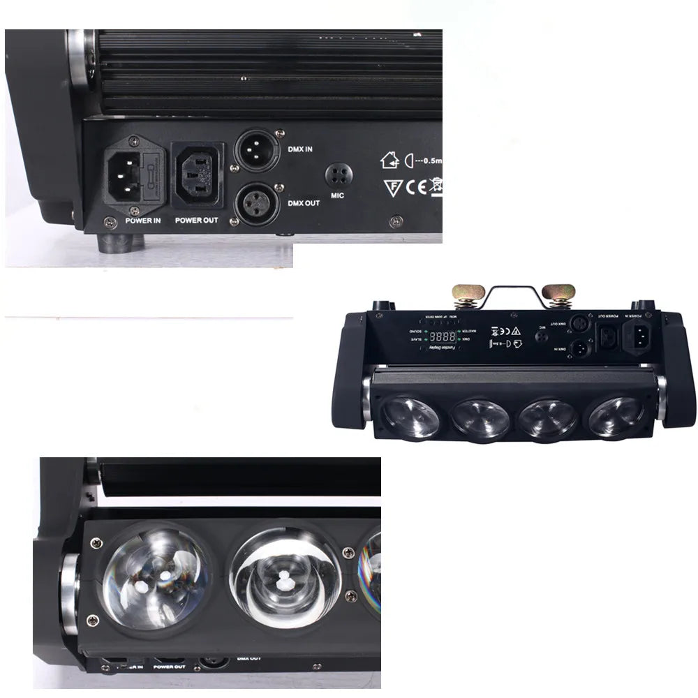 Led 8x15W 4in1 Spider Light  RGBW Party  DJ  Beam Wash Moving Head  DMX Controll Stage Effect