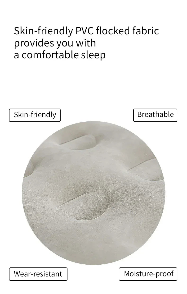 New Air Mattress Built-in Pump Self-inflating Mat Cushion Outdoor Tent Inflatable Bed Double sleeping Pad For Camping or Indoor