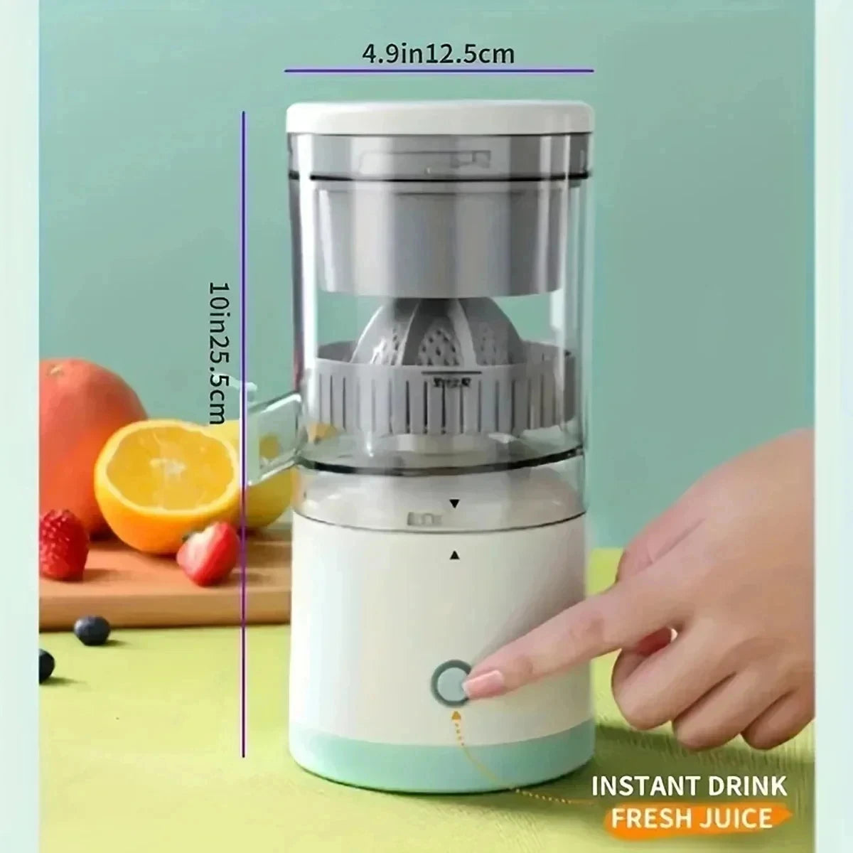 Electric Juicer Juice Cup Citrus Orange Lemon Squeezer USB Charging Kitchen Fruit Juicer Blender Fresh Separator Press Machine