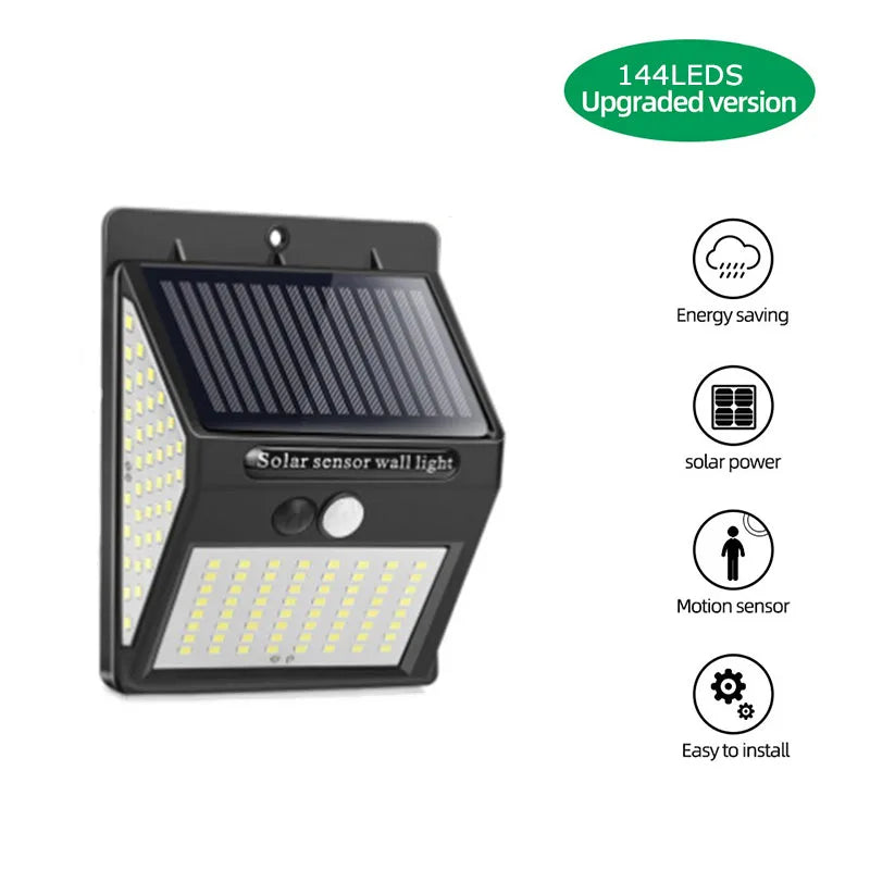 NEW Multifunctional Solar Lamp Outdoor Decoration Solar Light IP65  Waterproof Sunlight Powered Spotlight with Motion Sensor