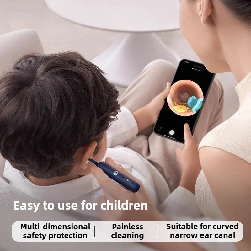 Xiaomi Bebird Visual Ear Cleaner HD Clipable Tweezers Ear Picker Wireless Cleaning Endoscope Home Visual Ear Scoop with Camera
