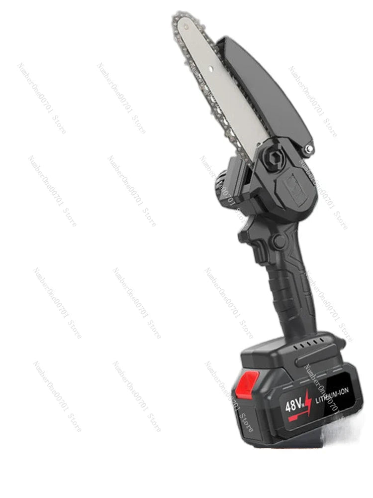Rechargeable Chainsaw Small Handheld Lithium Battery Large Capacity Wood Cutting Saw Outdoor Portable Home Saw Tree Artifact