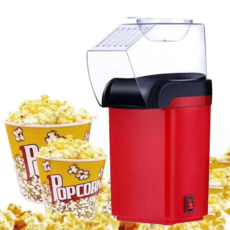Mini popcorn machine, small electric household equipment for children, fully automatic popcorn machine fast heating and delivery