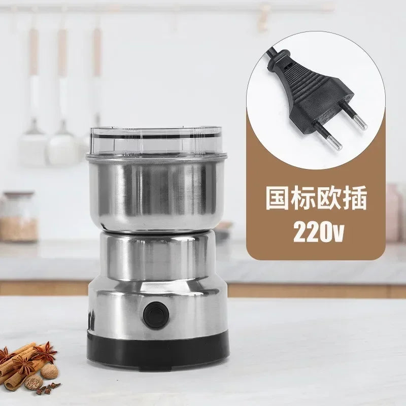 1 Pc Household Ultrafine Baby Food Grinder 300ml Mini Electric Coffee Spice Pepper Grain 2/4 Blade Kitchen Tools & Gadgets Mills