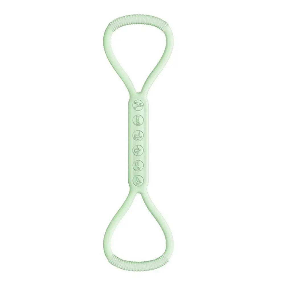8 Word Tensioner Eight Silicone Yoga Auxiliary Home Elastic Band Fitness Equipment Shoulder Beauty Back Elastic Band