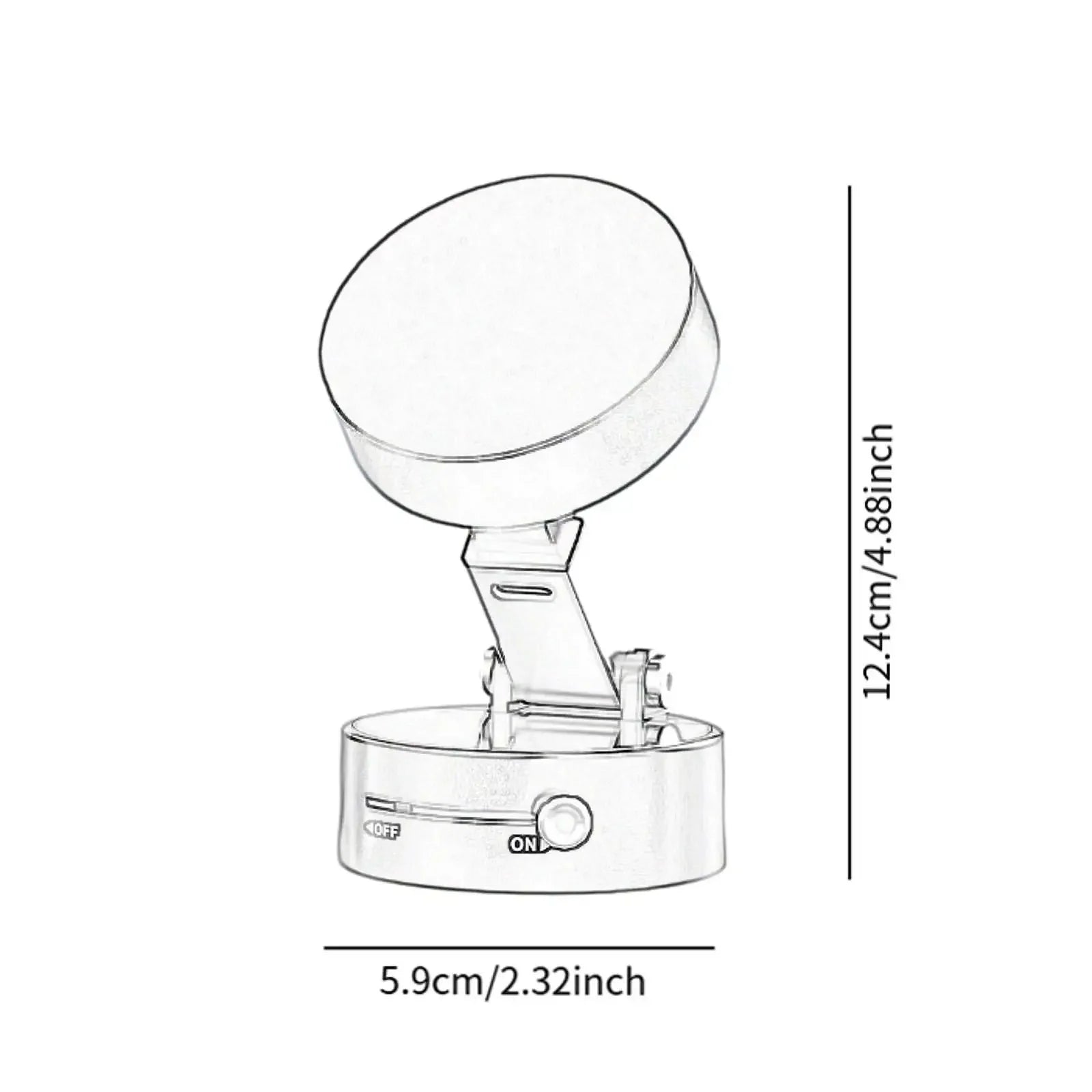 बलियो भ्याकुम सक्सन भएको व्यावसायिक कार फोन होल्डर, सवारी साधनको लागि सरल स्थापना समायोज्य कोण फोन स्ट्यान्ड माउन्ट 