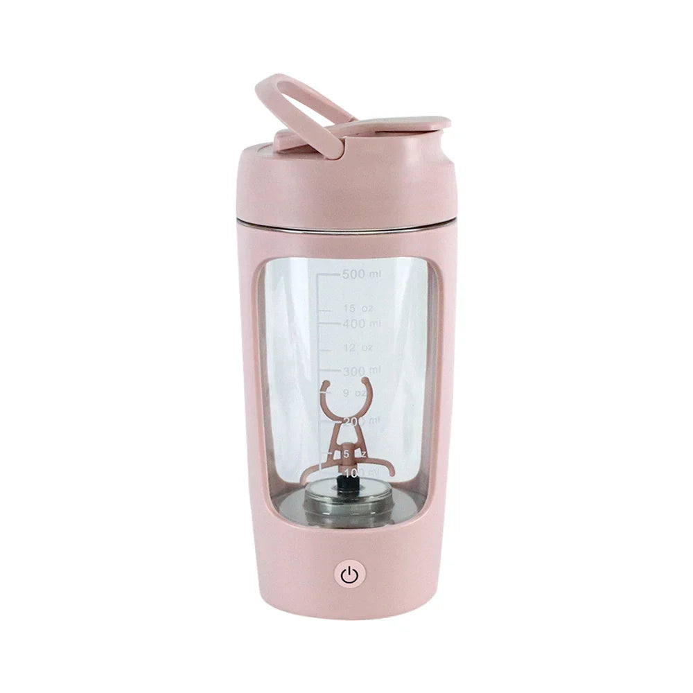 650ml USB Electric Protein Shaker Bottle Portable Rechargeable Blender Cup Multipurpose 650ml Mixing Cups for Fitness Workout